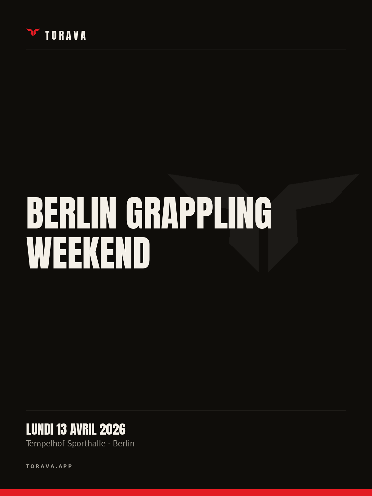 Affiche — Berlin Grappling Weekend